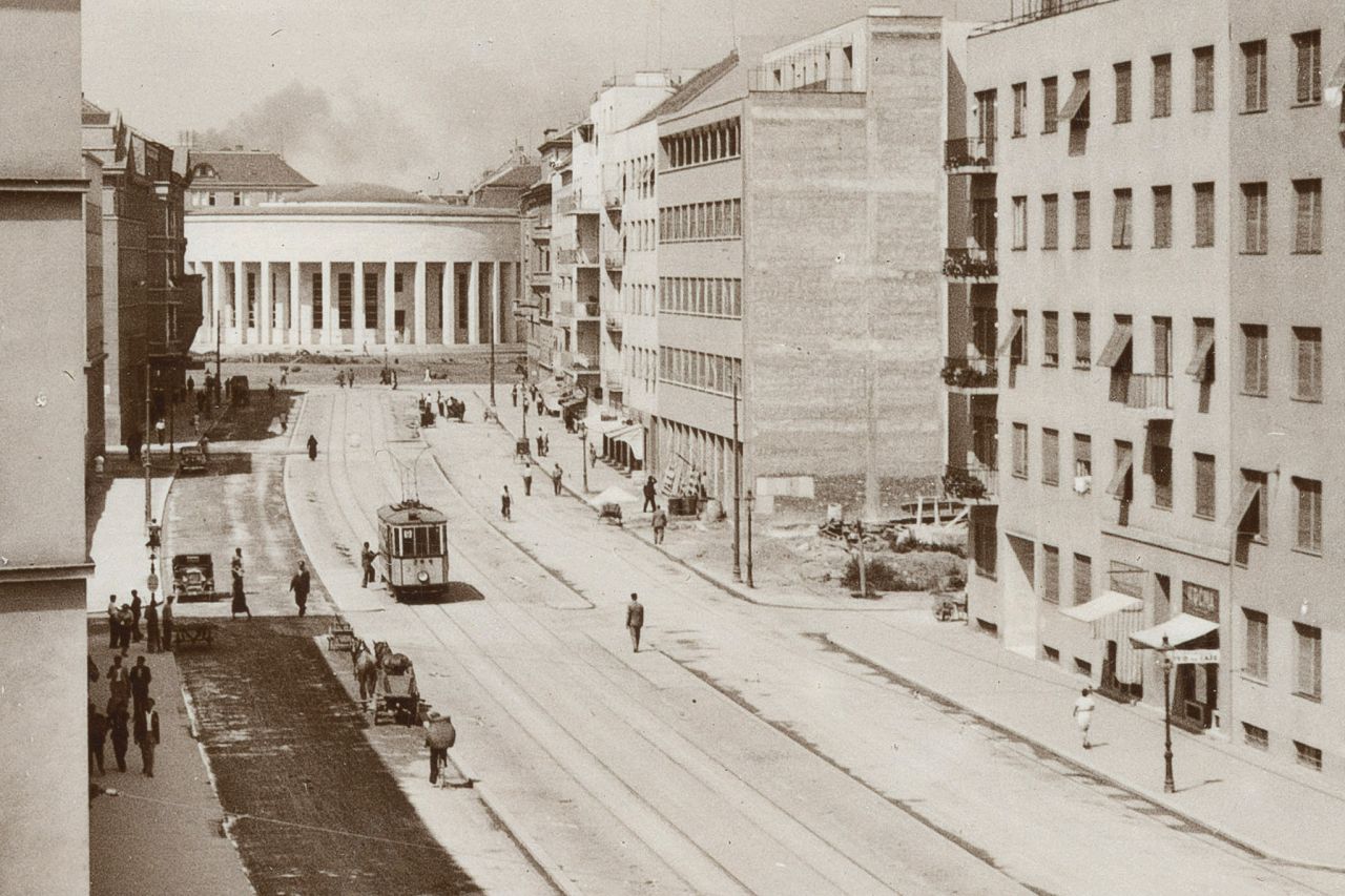 Zvonimirova ulica, oko 1938. godine A